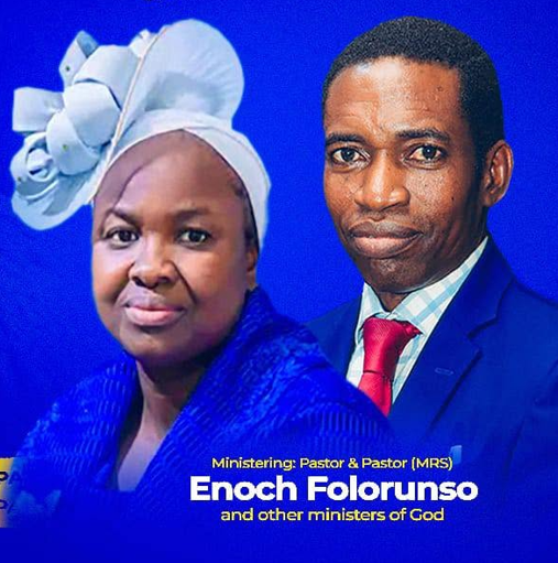 Pastor and Pastor Mrs Enoch Folorunsho
